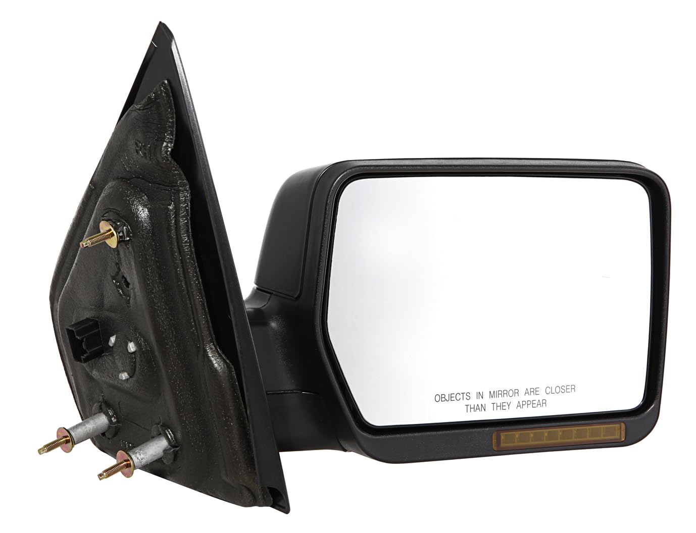 For Ford F-150 07-08 Power Heated SGL without PUDDLE Light Mirror Passenger Side (TextureD) | DOT Certified 8L3Z 17682 FA | FO1321321