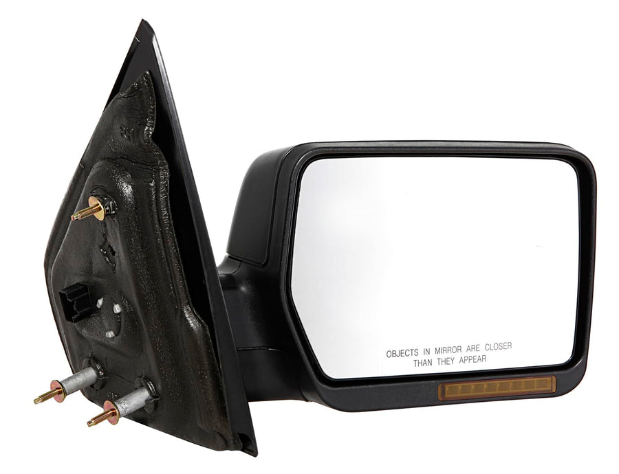 For Ford F-150 07-08 Power Heated SGL without PUDDLE Light Mirror Passenger Side (TextureD) | DOT Certified 8L3Z 17682 FA | FO1321321