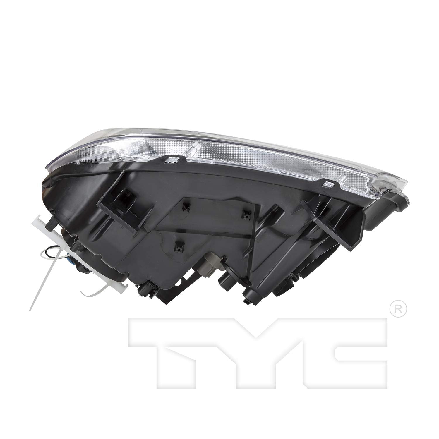 Right TYC Headlight Assembly Compatible with 2014-2015 Dodge Durango