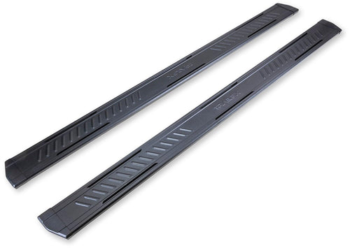TrailFX AL6019B Running Board, 300 Pound Weight Capacity, 6.5 Inch Wide Step Area, Rocker Panel Mount, Powder Coated, Black, Aluminum, with Welded End Caps/Hardware/Brackets, Fits 2025 Toyota 4Runner