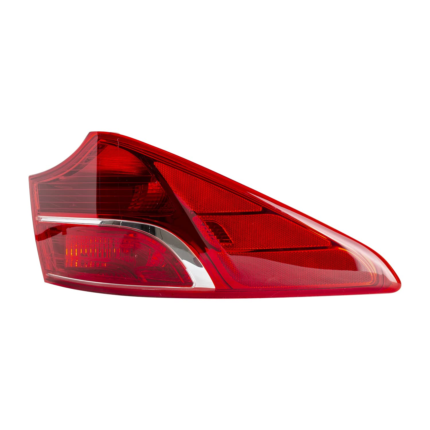 Left TYC Tail Light Assembly Compatible with 2013-2016 Hyundai Santa Fe