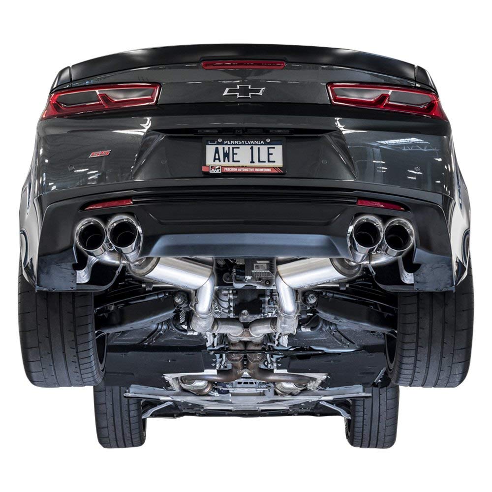Touring Edition™ AWE Tuning 3015-42093 304 SS Axle-Back Exhaust System with Quad Rear Exit