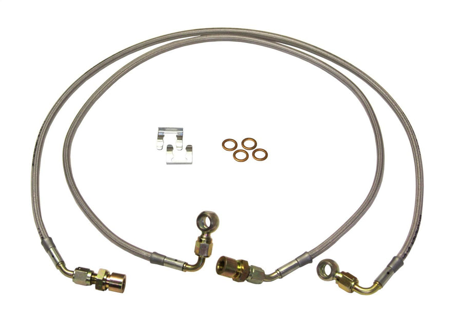 6-8" Skyjacker Stainless Steel Brake Line - Pair (FBL86)