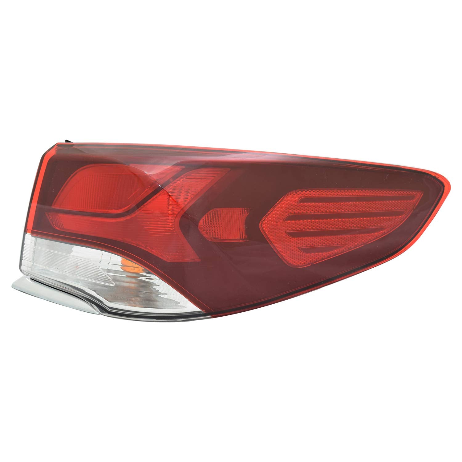 Right TYC Tail Light Assembly Compatible with 2018-2019 Hyundai Santa Fe
