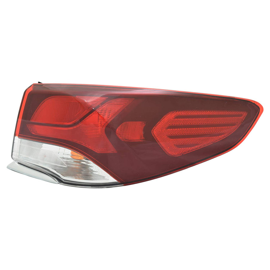 Right TYC Tail Light Assembly Compatible with 2018-2019 Hyundai Santa Fe