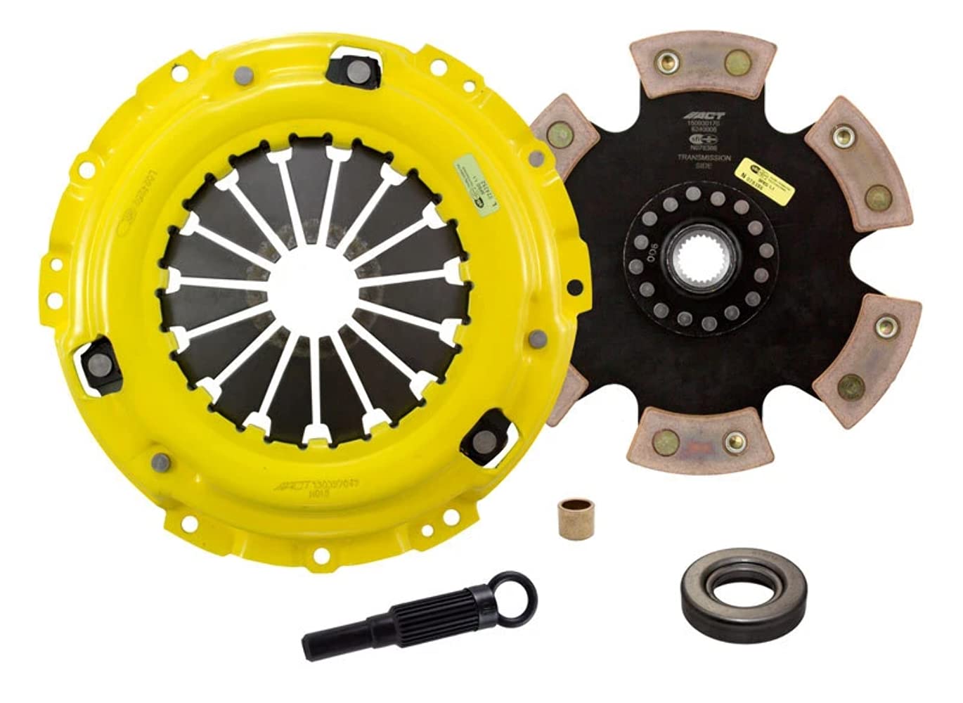 HD Pressure Plate ACT NS1-HDR6 with Race Rigid 6-Pad Clutch Disc