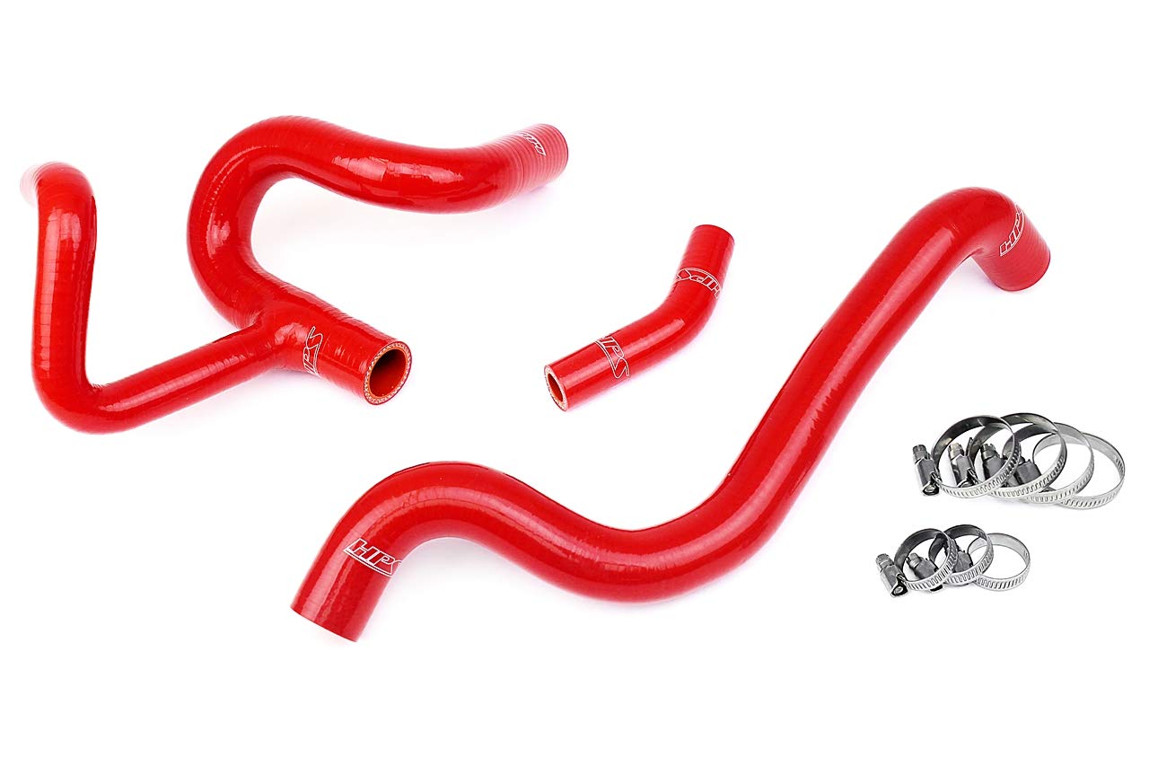Silicone Radiator Hose Kit HPS 57-1410-RED Coolant