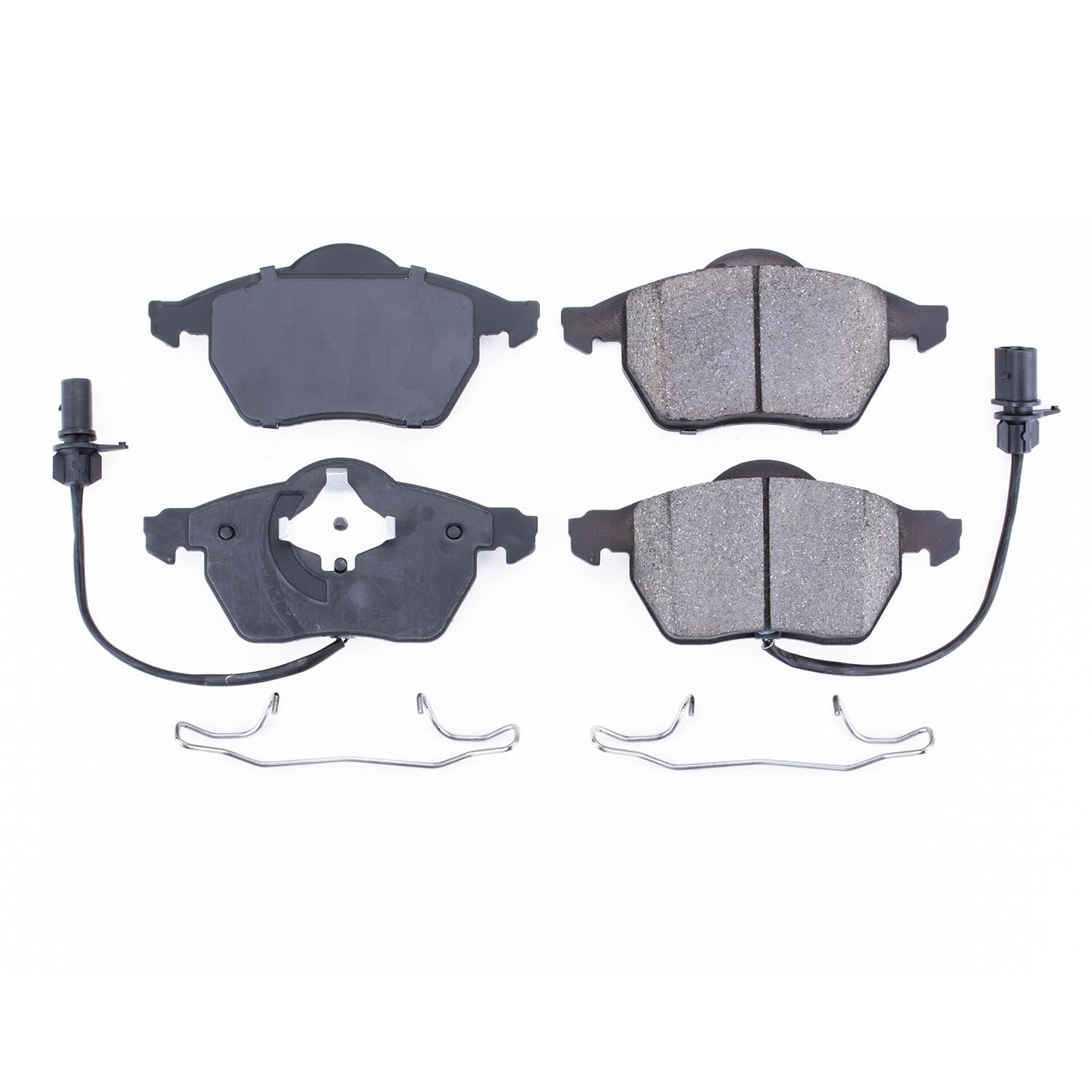 Power Stop Brake Kit Front For Audi A4 1999-06 |A4 Quattro 1999-06 |A6 1998-04 |A6 Quattro 1998-04 |Volkswagen Passat 1998-05 - Ceramic Brake Pads With Installation Hardware, 17-840