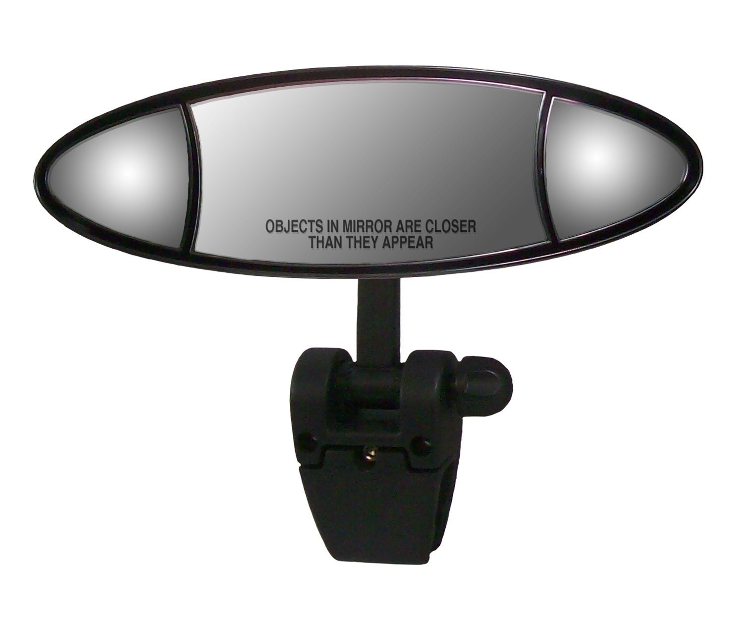 Ellipse CIPA 02003 4" x 11" Marine Mirror, black