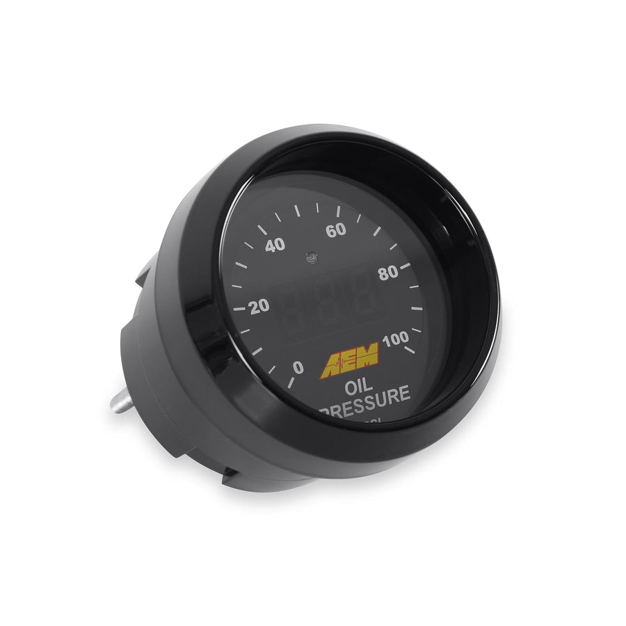0-100 PSI AEM 30-4401 Oil or Fuel Pressure Gauge