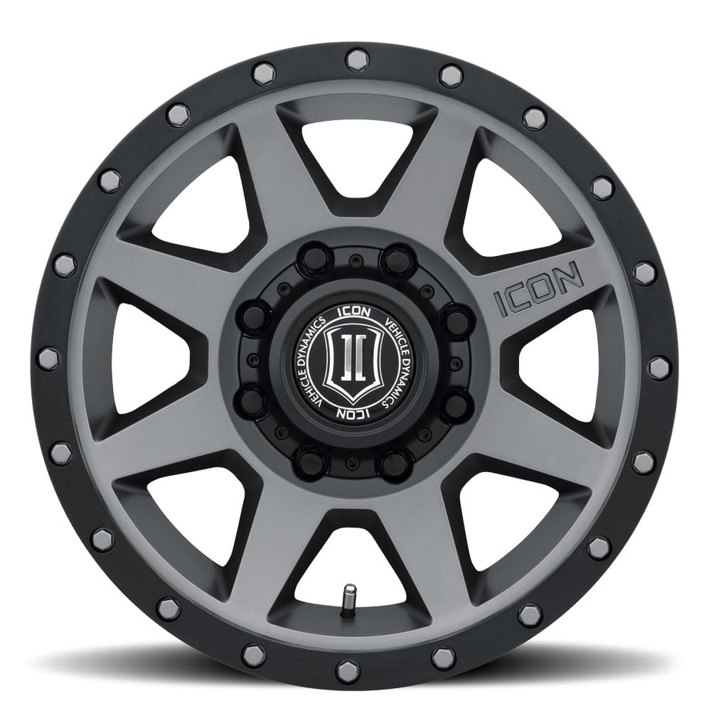 ICON Alloys Rebound, HD Titanium, 18 x 9/8 x 170, 6mm Offset, 5.25" BS, 1818908152TT