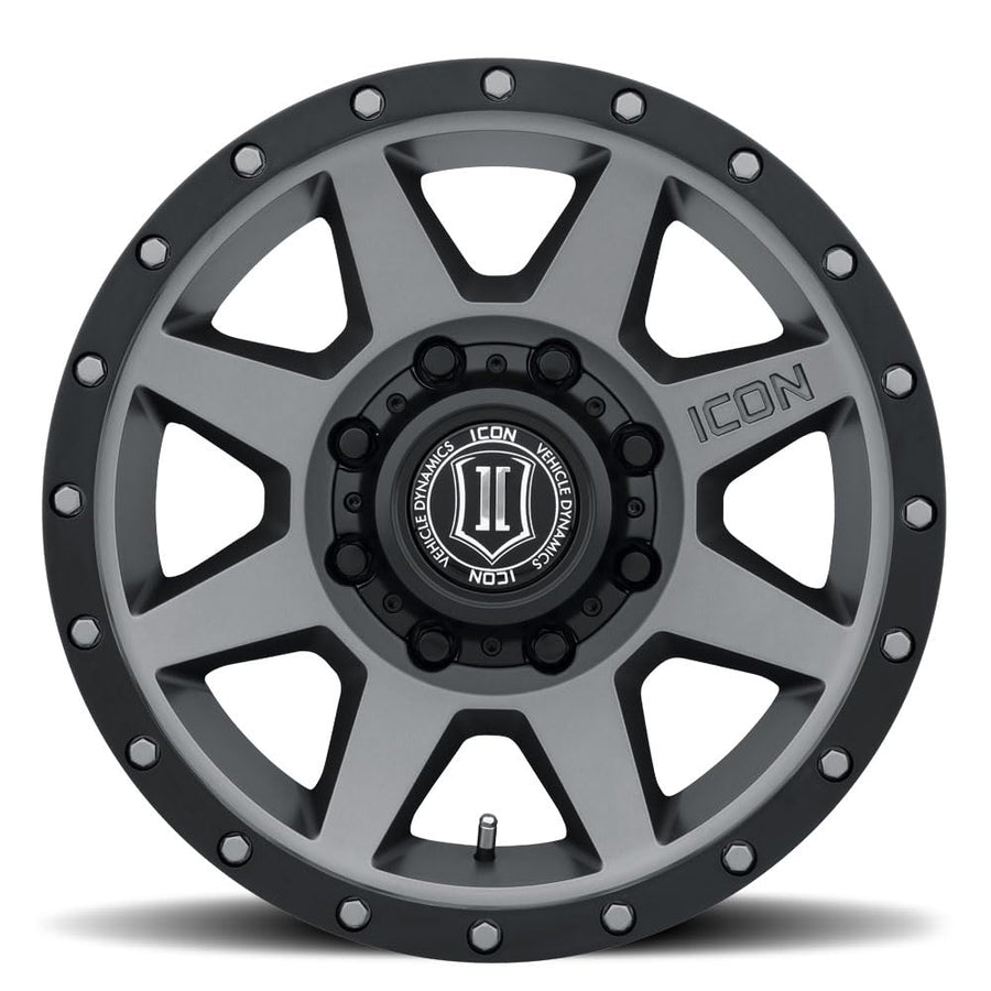 ICON Alloys Rebound, HD Titanium, 18 x 9/8 x 170, 6mm Offset, 5.25" BS, 1818908152TT