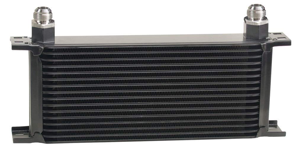 51610 Derale 16 Row Core Stacked Plate Cooler Kit,Black