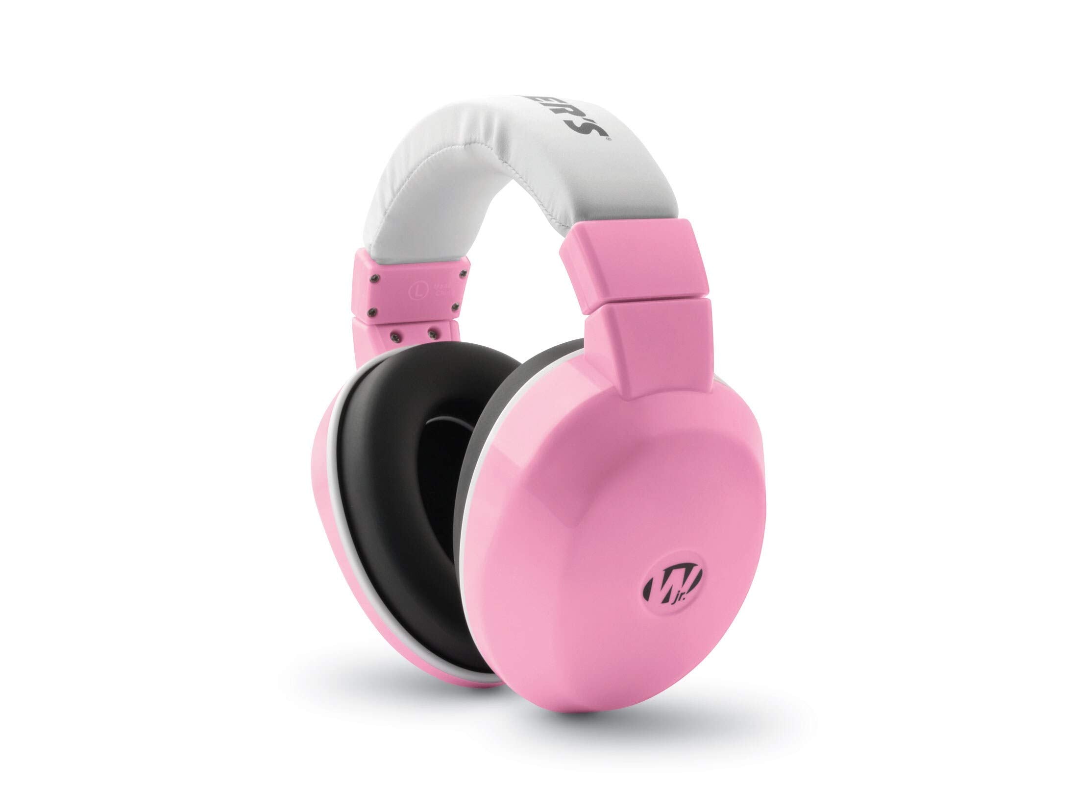 Walker's Passive Infant Muffs, 23dB Noise Reduction Rating Loud Sounds Shooting Hearing Protection Passive Muffs for Infants/Toddlers, Attachable Growband Included, Pink