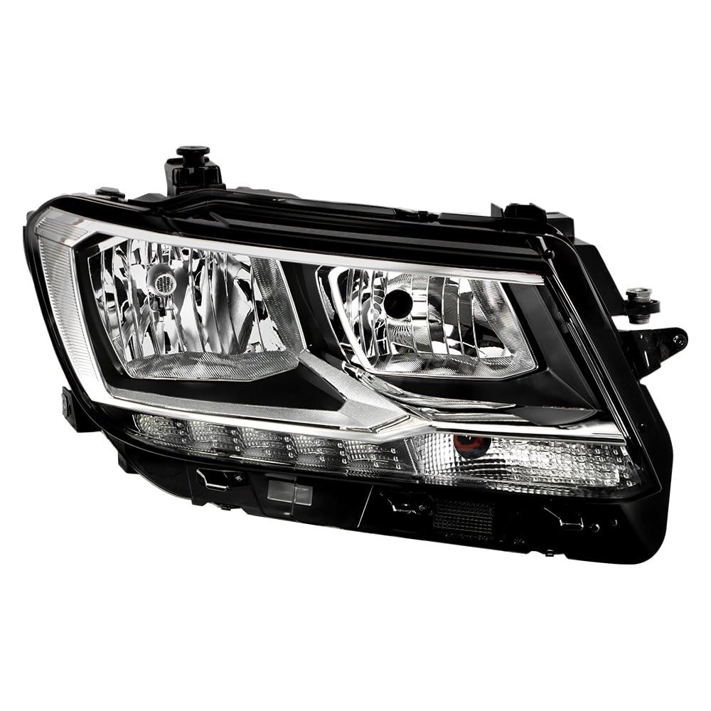 VW Tiguan 18-21 Spyder (POE) Halogen w/LED DRL Headlight - OE Right
