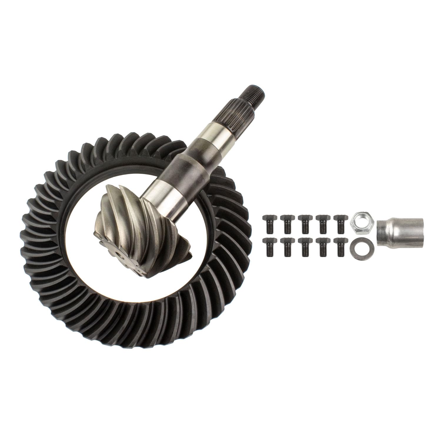Differential Ring & Pinion, Motive Gear D44-355HD-1, For Dana 44 HD, Gear Ratio: 3.55, 10-Bolt, 29 Spline, 11 Pinion & 39 Ring Tooth - Fits Jeep Grand Cherokee - Replaces 84073-5, D44HD-354-NG.