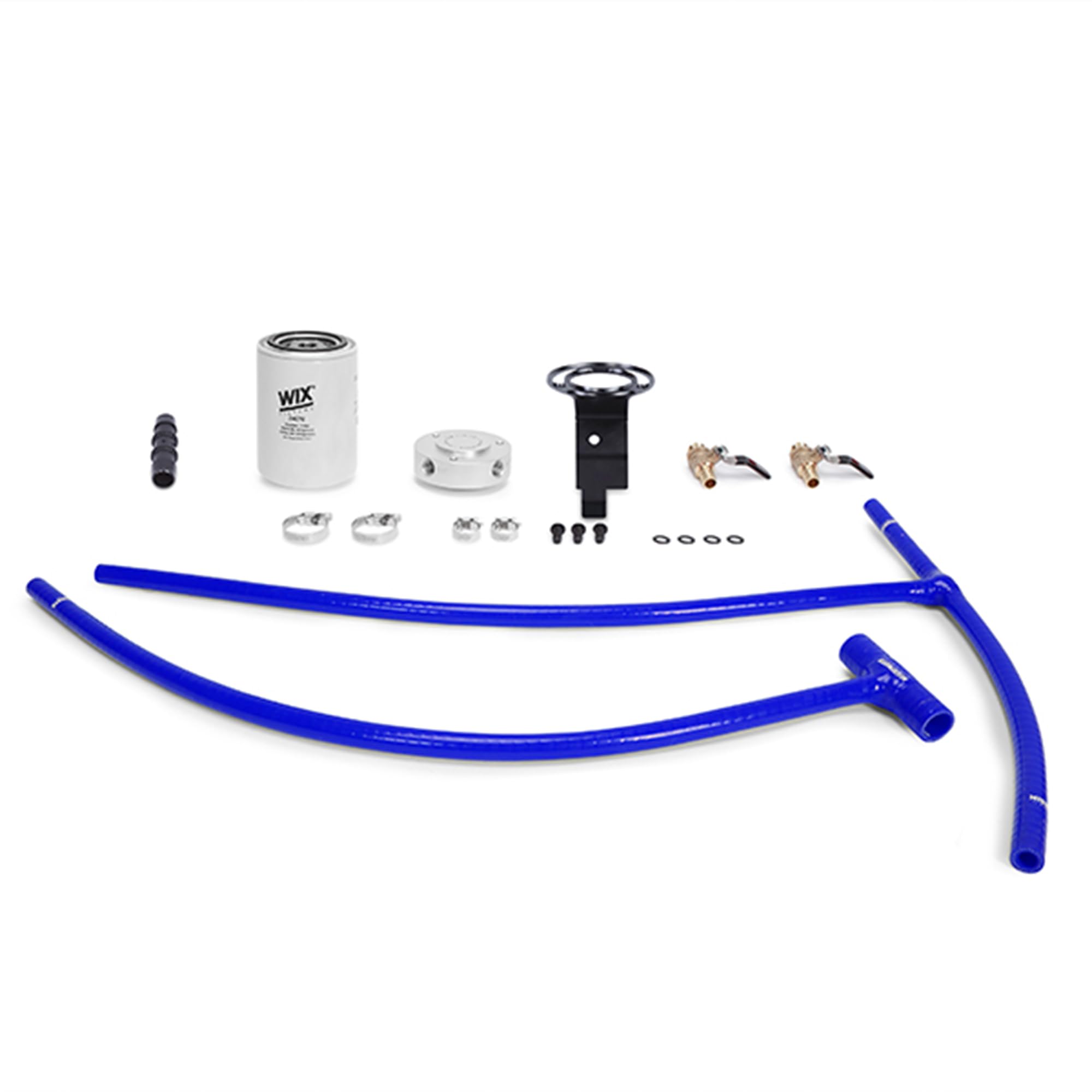 Mishimoto Coolant Filter Kit MMCFK-F2D-03BL Fits Ford 6.0L Powerstroke 2003-2007 Blue
