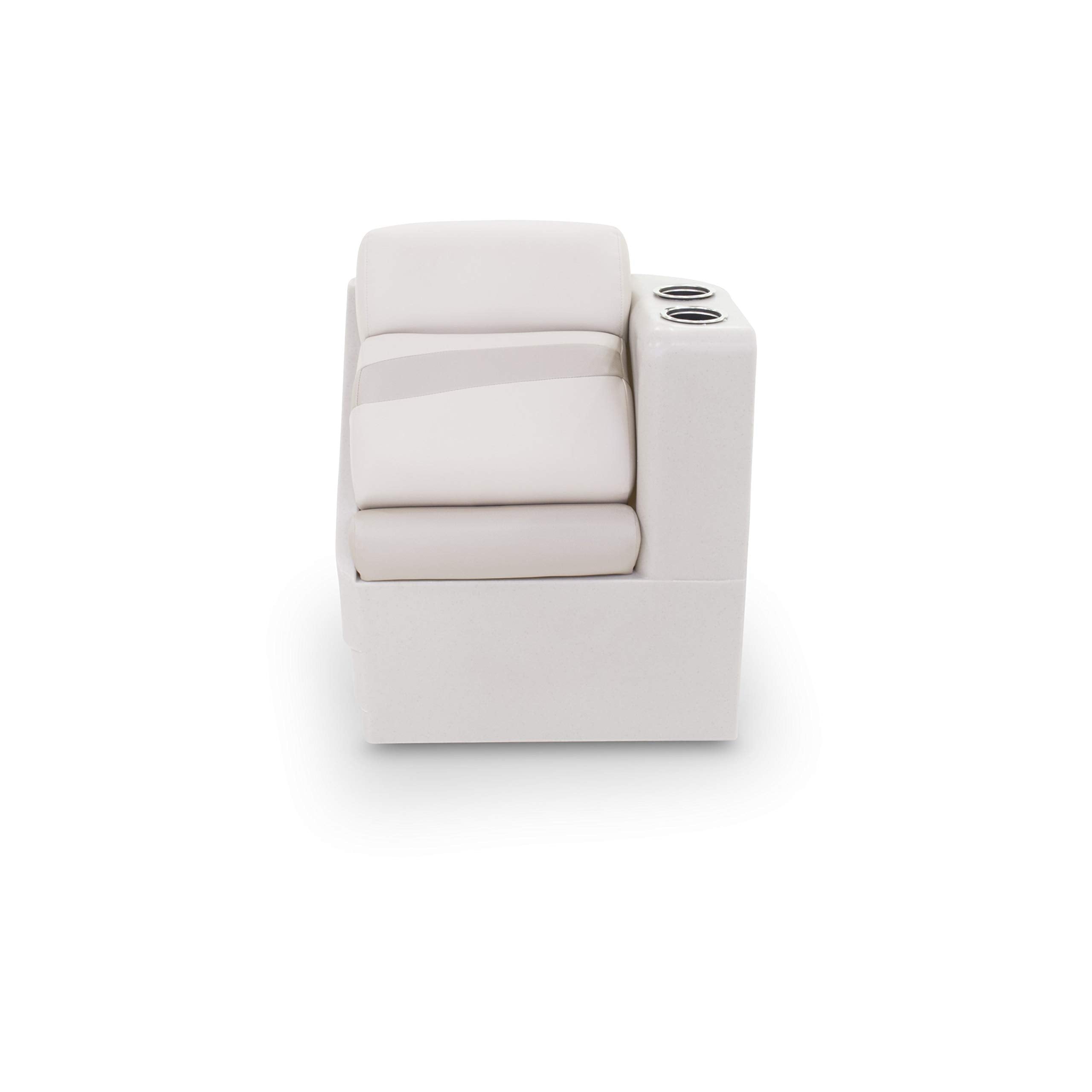 17" Right Arm TAYLOR MADE PRODUCTS Pontoon Chaise - Champagne