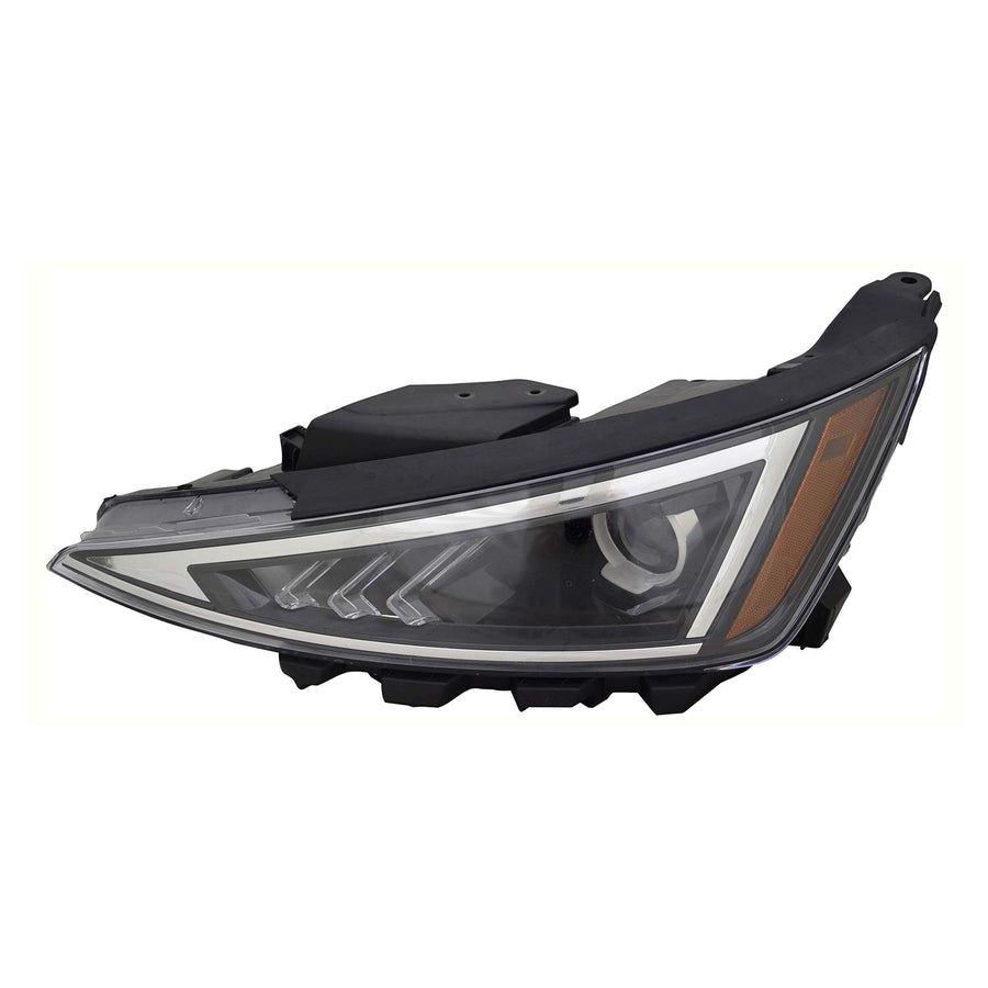 Left Headlight RAREELECTRICAL Compatible With Hyundai Elantra Se Sedan 2019-2020 By Part Number 92101-F3500 92101F3500 Hy2502233