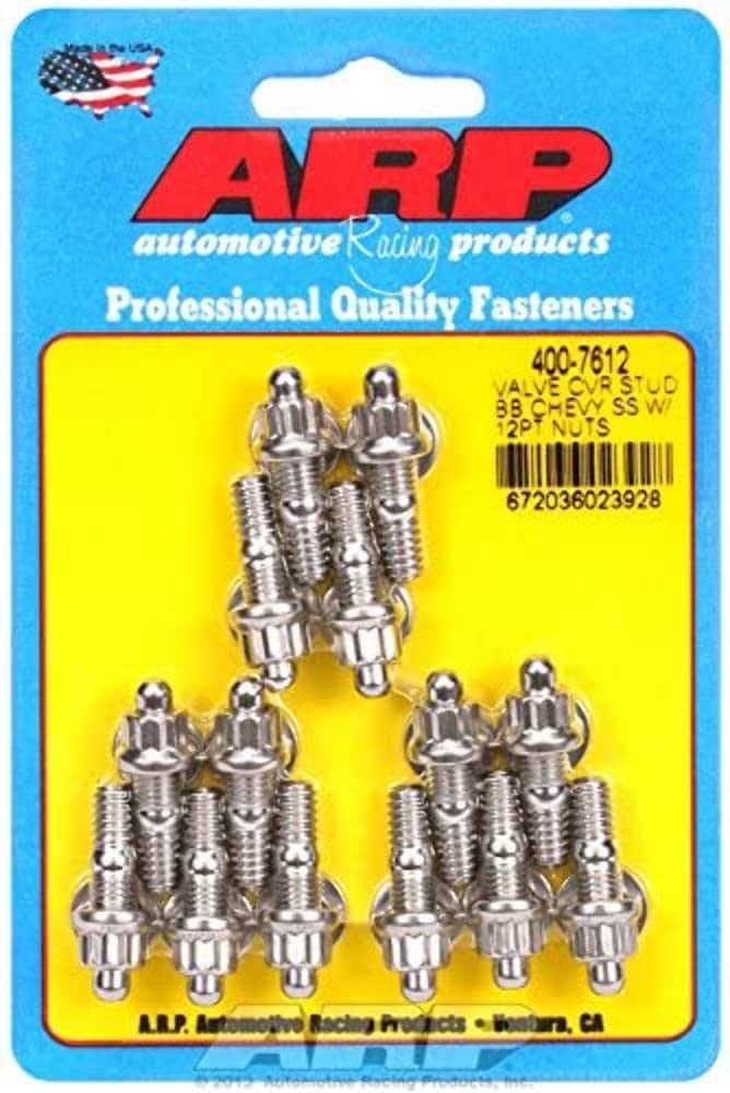 12-Point ARP Stainless Steel Valve Cover Stud Kit - 14 Piece