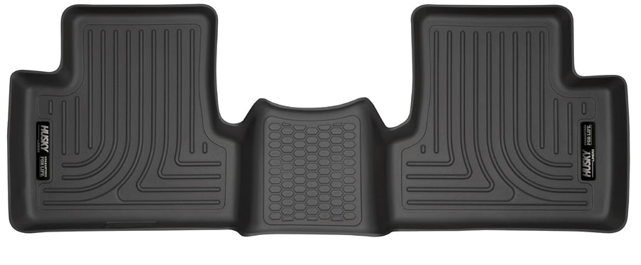 Husky Liners Floor Mats Weatherbeater | Fits 2016-2026 Dodge Durango & 2016-2022 Jeep Grand Cherokee (2022 WK Model) | Front Row, 1-pc Black - 13631