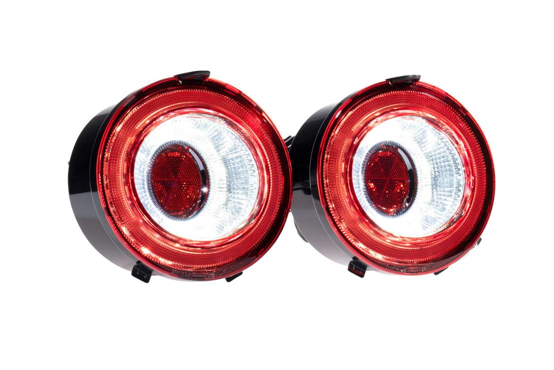 Morimoto XB LED Taillights Chevrolet Corvette Fits 05-13, Plug and Play Taillight Assemblies (Red)