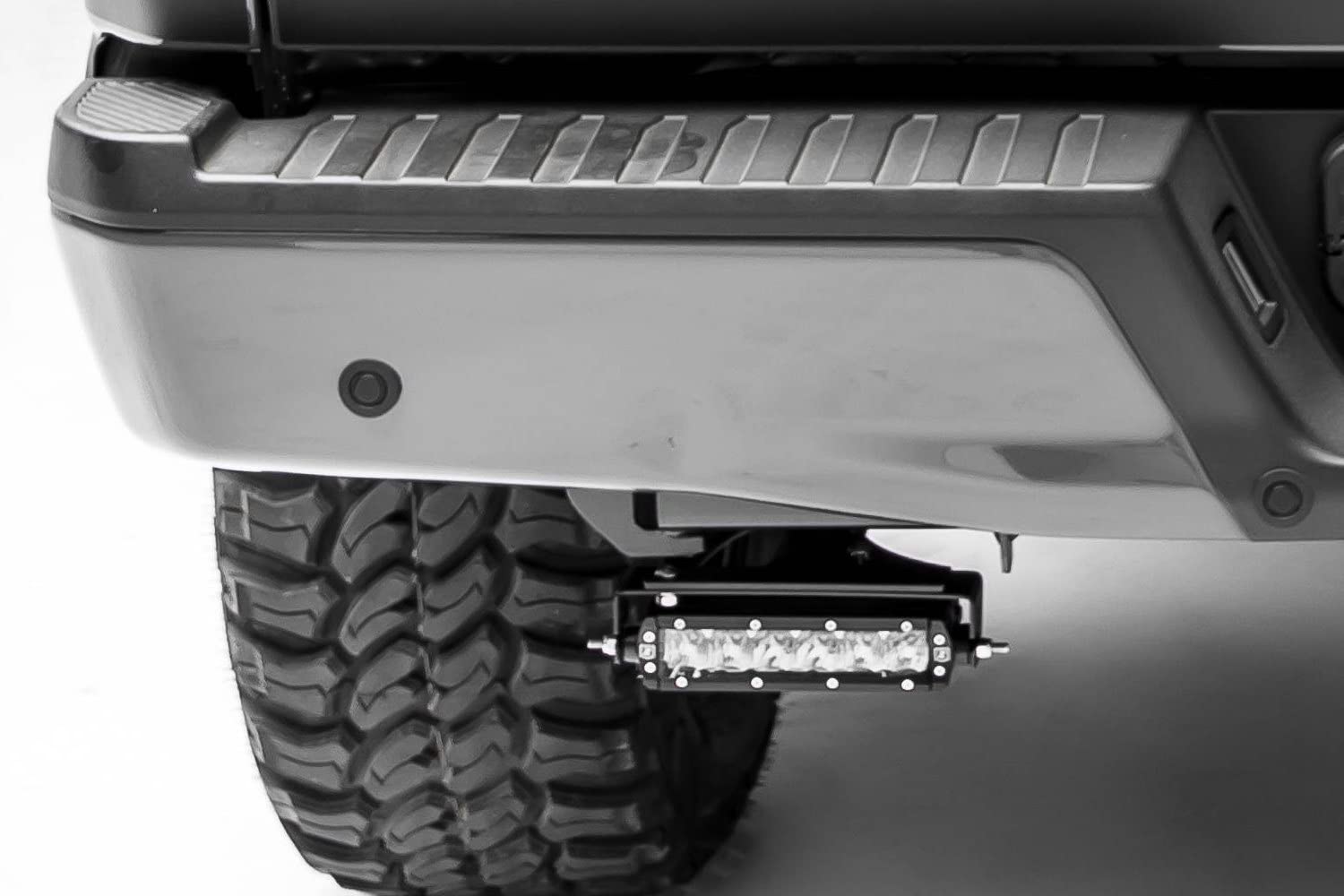 ZROADZ LED Mounting Bracket Under Rear Bumper - Compatible w/ 2018-2020 Ford F-150 - to Mount (2) 6 Inch Single Row Slim ZROADZ or similar style LED Lights (Not Included) - PN Z385662