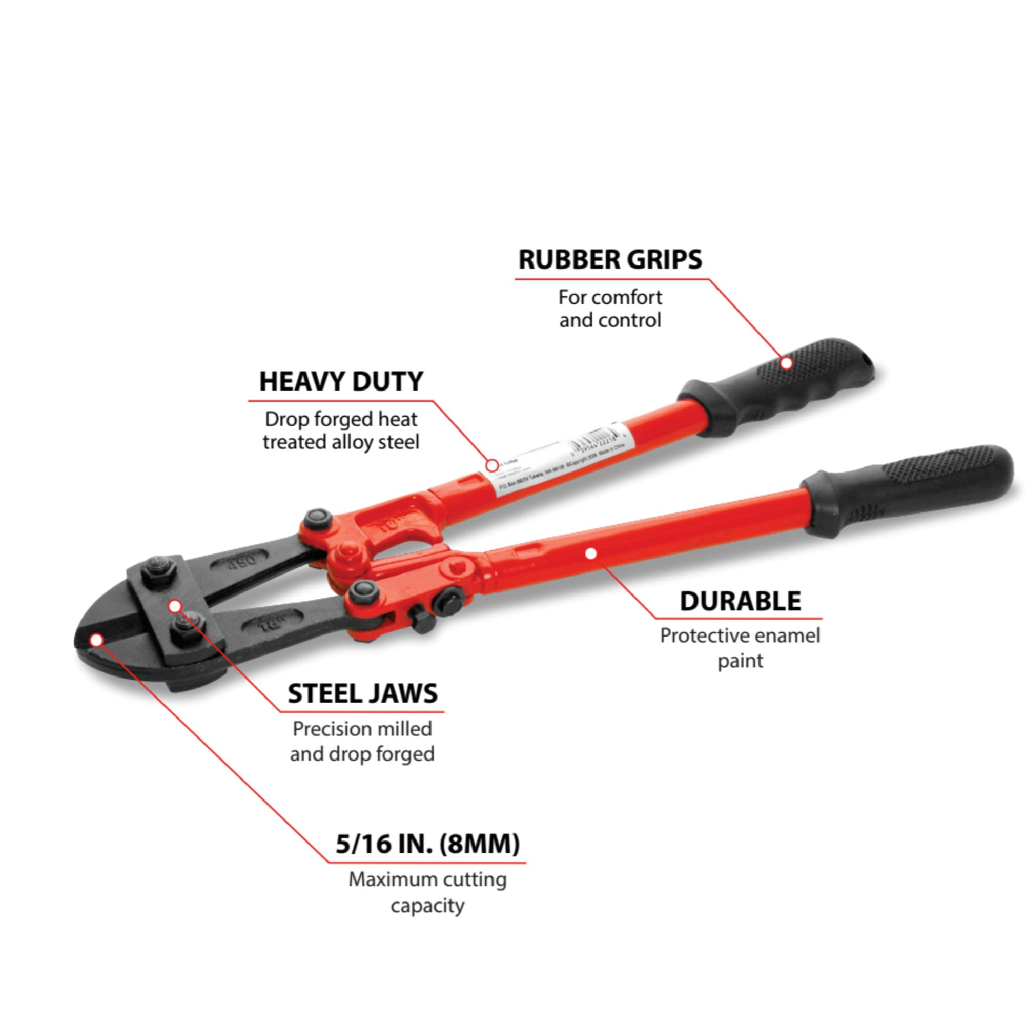 18-Inch Performance Tool BC-18 Bolt Cutter