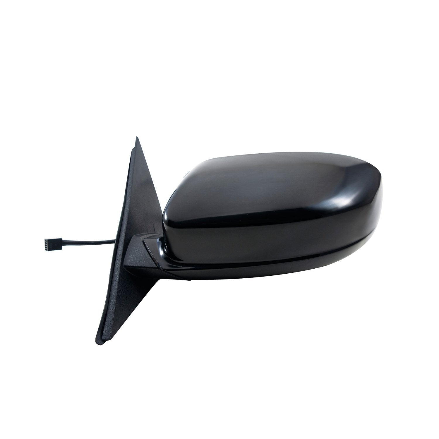 Mirror Driver Side for Chrysler 300 Sedan, Code GTS/X8, Textured Black w/PTM Cover, Foldaway, w/o Memory, Heated Power