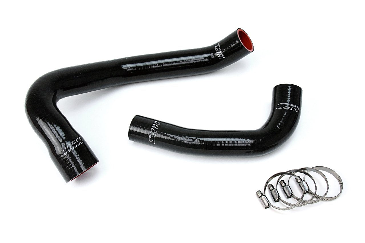 Black HPS 57-1688-BLK Silicone Radiator Hose Kit Coolant, 1 Pack