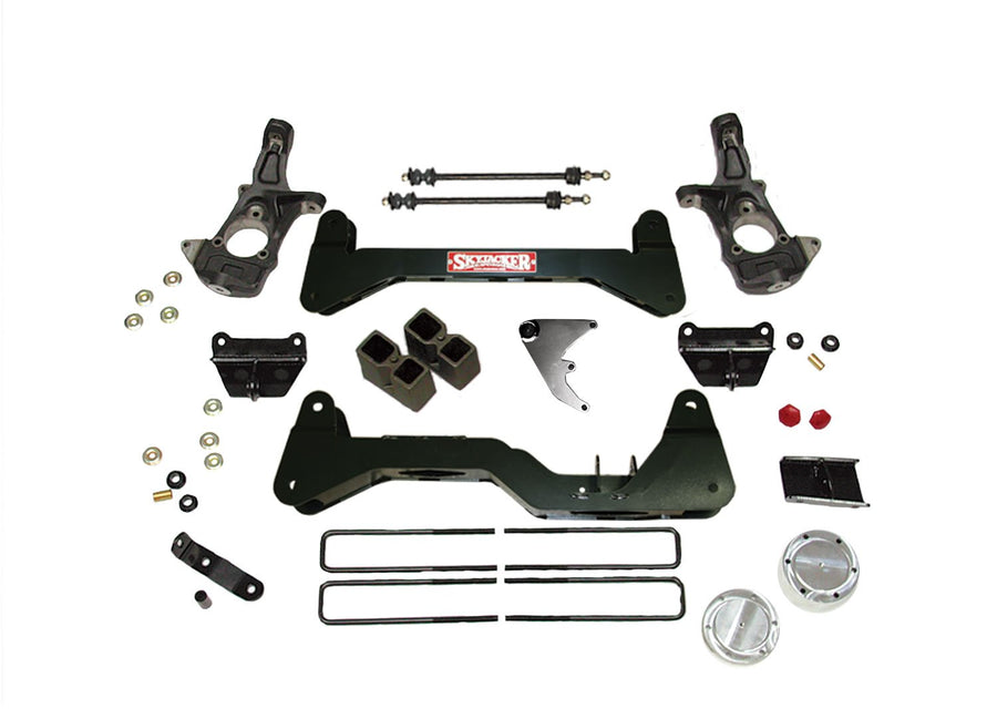 Skyjacker 6" Suspension Lift Kit C9661K-NSP with Rear Blocks and Add-A-Leafs for 1999-06 K1500 GM