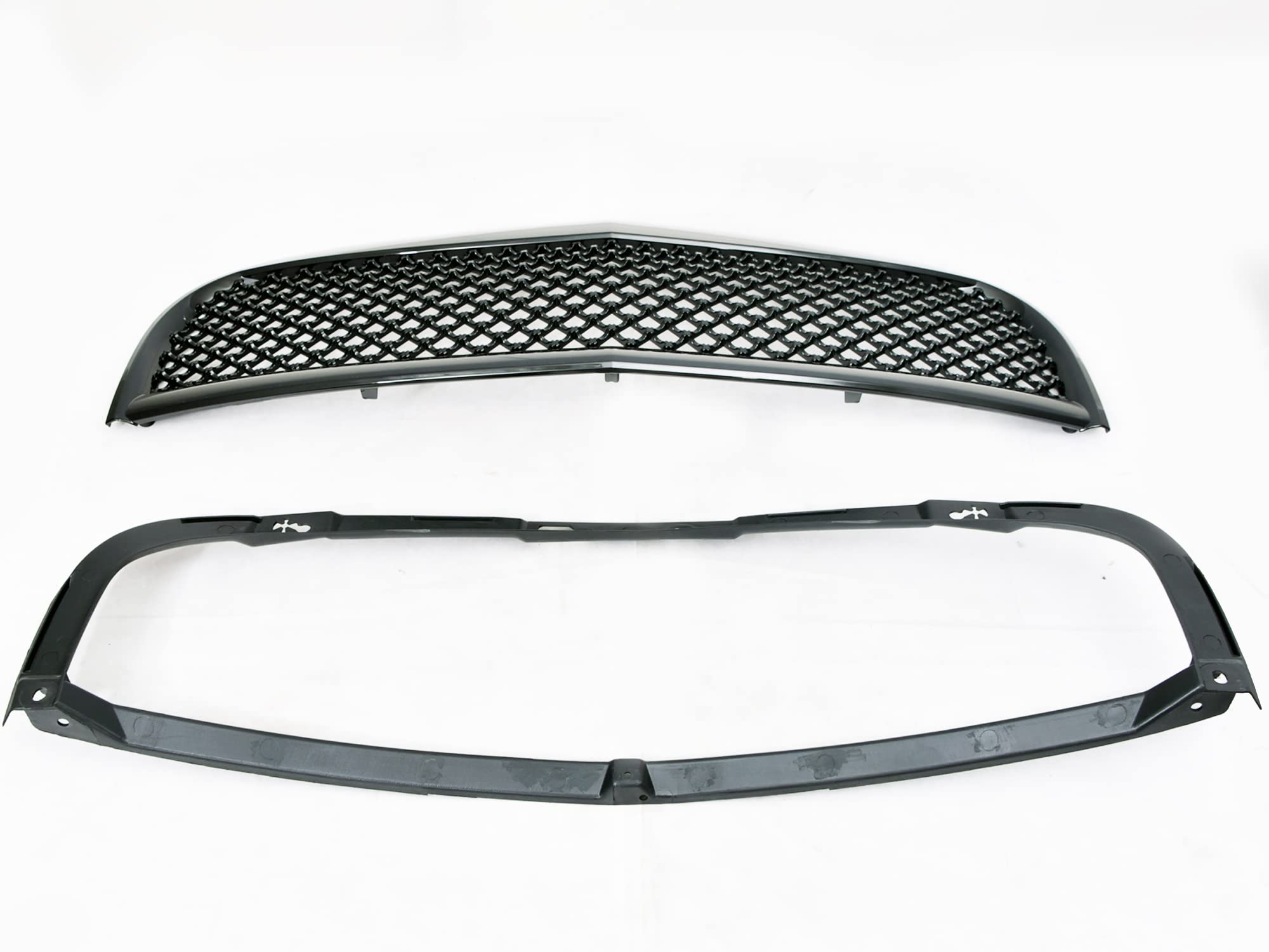 7147065 Armordillo USA Mesh Front Hood Grille - Gloss Black Fits 2006-2011 Chevy HHR
