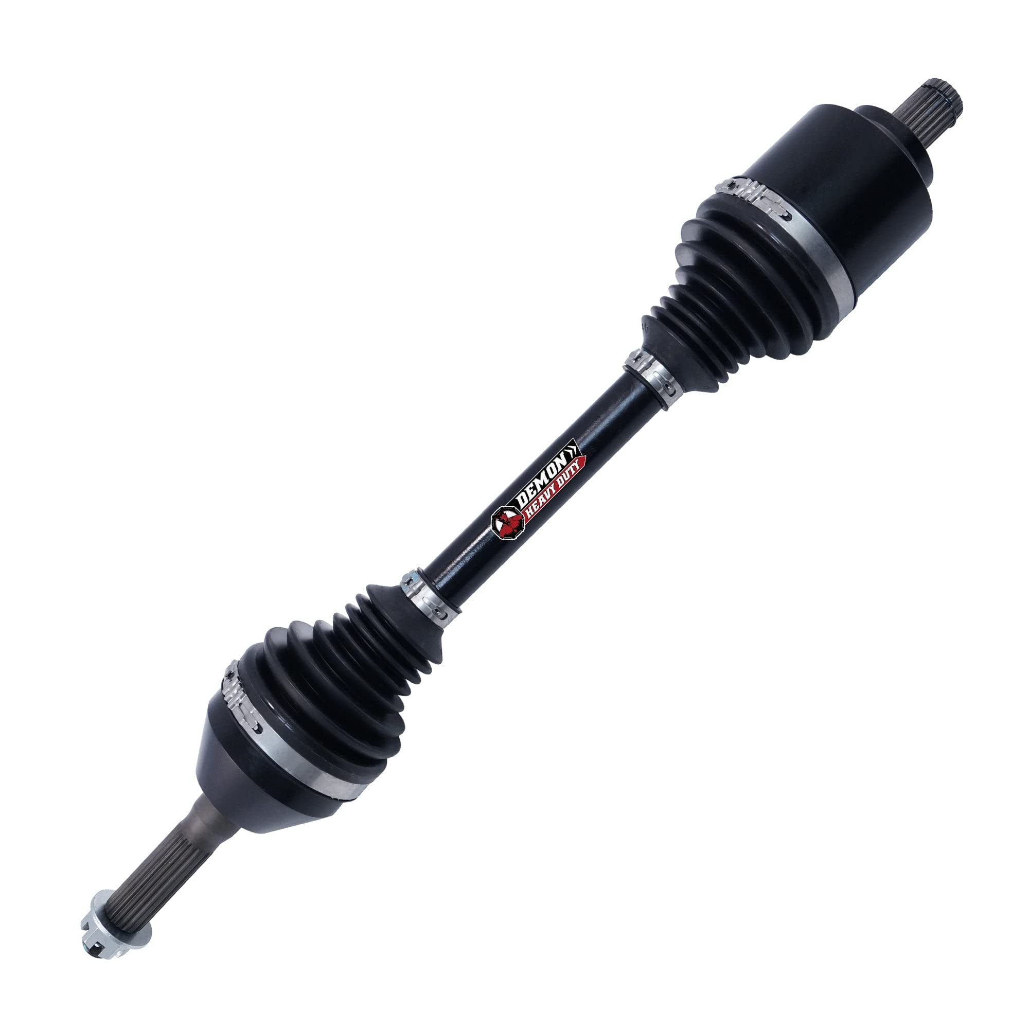 Demon Powersports Heavy Duty Front Left/Right Axle (2016-21) Polaris RZR 1000/Turbo/RS1, Made of 4340 Chromoly Steel, In Dual Heat High Treated Strength, Wider Angles OEM: 1332931