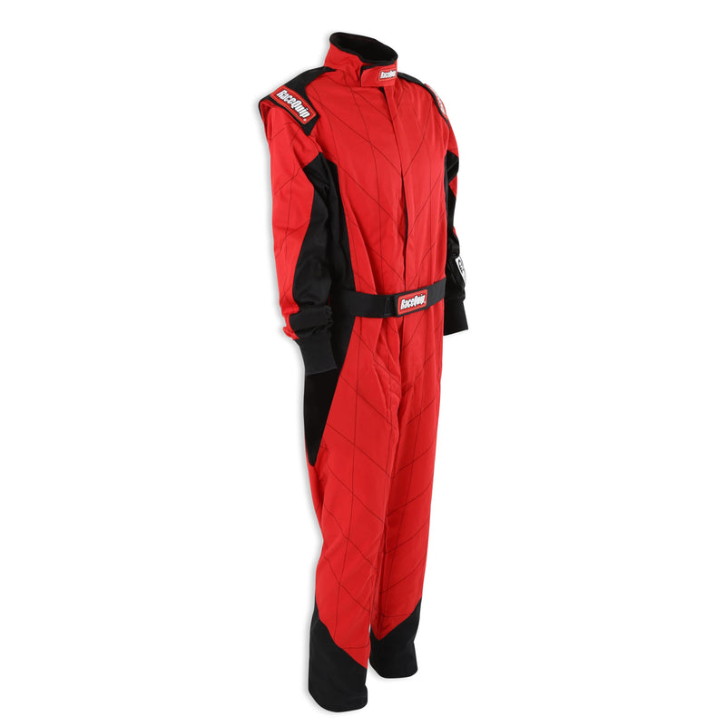 Chevron-1 RaceQuip® Driving Suit - SFI 3.2A/1 - Red - Small
