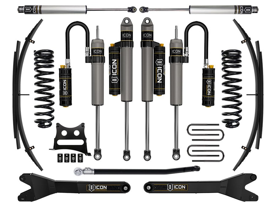 2011-2016 Ford F-250/F-350 Super Duty ICON 4WD Diesel, 2.5" Lift, Stage 6 Suspension System w/Expansion Packs
