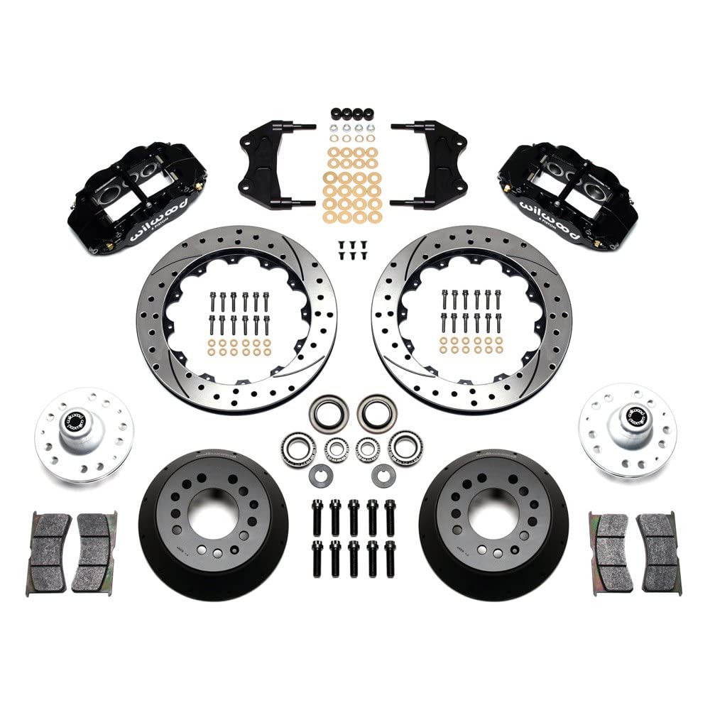 14.00" FNSL6R Front Hub Kit, Red