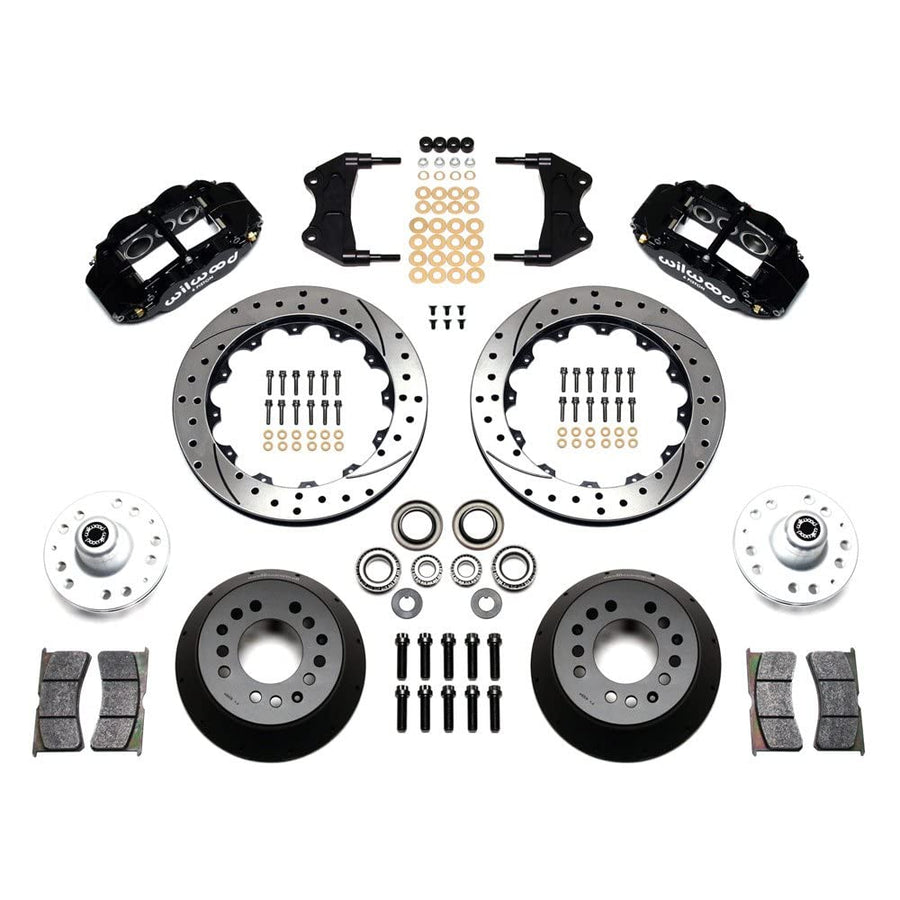 14.00" FNSL6R Front Hub Kit, Red
