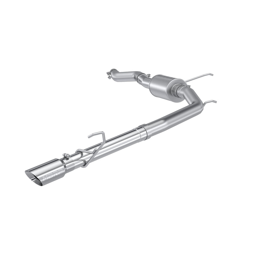 2022+ MBRP Ford Maverick T304 4in OD Tip Single Side Exit 3in Cat Back Exhaust