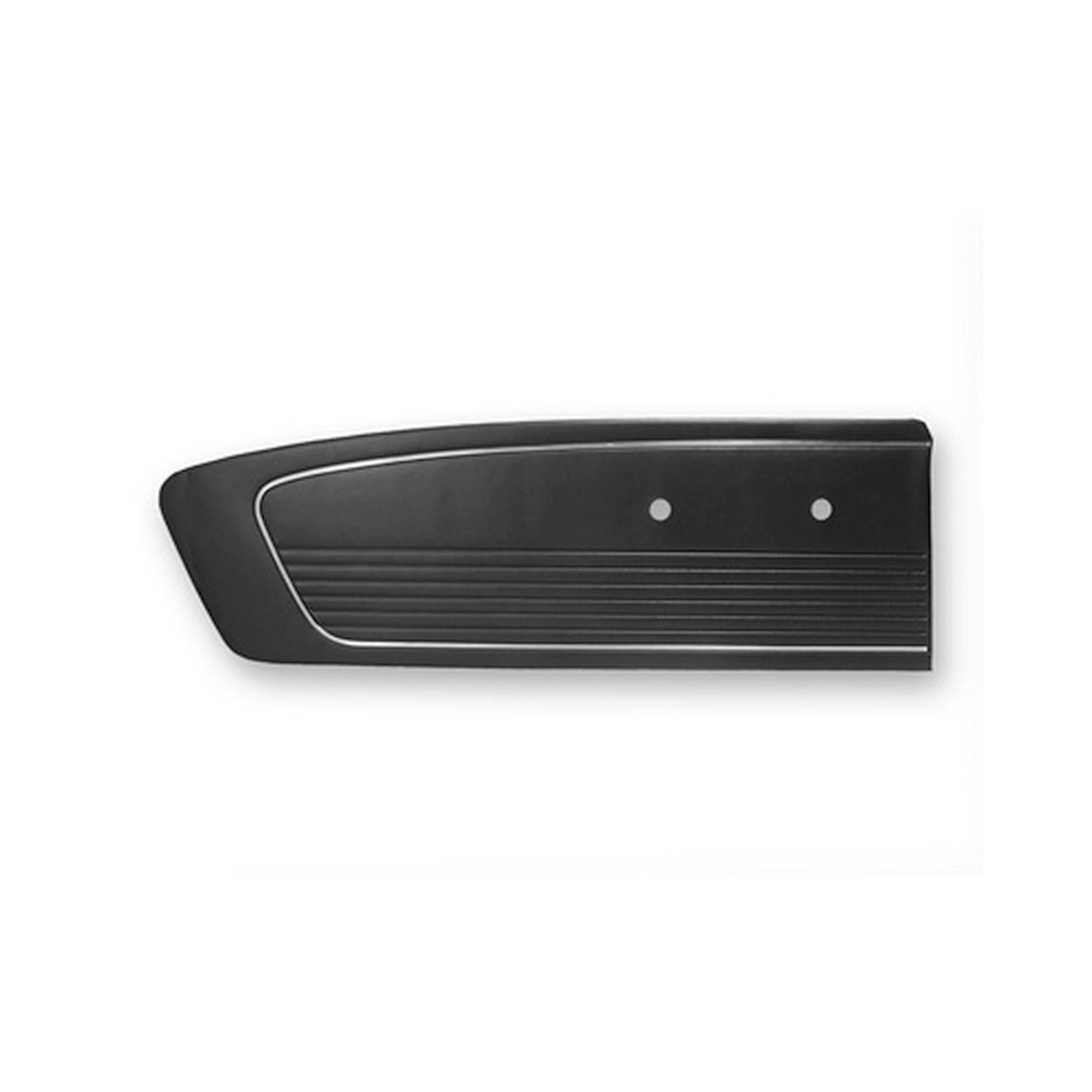 C6ZZ-65239423BK Scott Drake 1966 Standard Door Panels Black