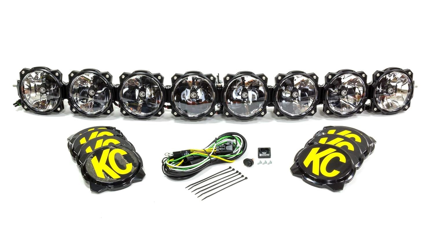 Gravity Pro6 KC HiLiTES 91308 LED Light Bar - 50" Combo System