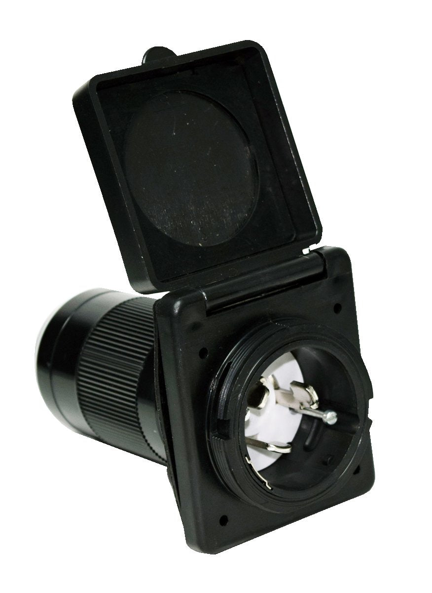 50 Amp Valterra A10-50INBKVP Power Inlet - Black