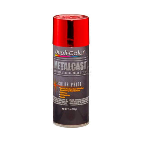 Metalcast Dupli-Color MC200 Automotive Spray Paint - Red Anodized Coating - 11 oz Aerosol Can
