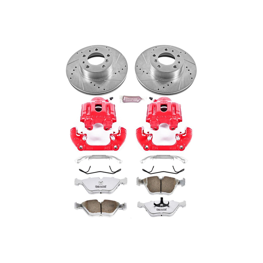 Power Stop Rear KC4749-26 Z26 Street Warrior Brake Kit For Ford Mustang 2011-2014 [Model Specific]