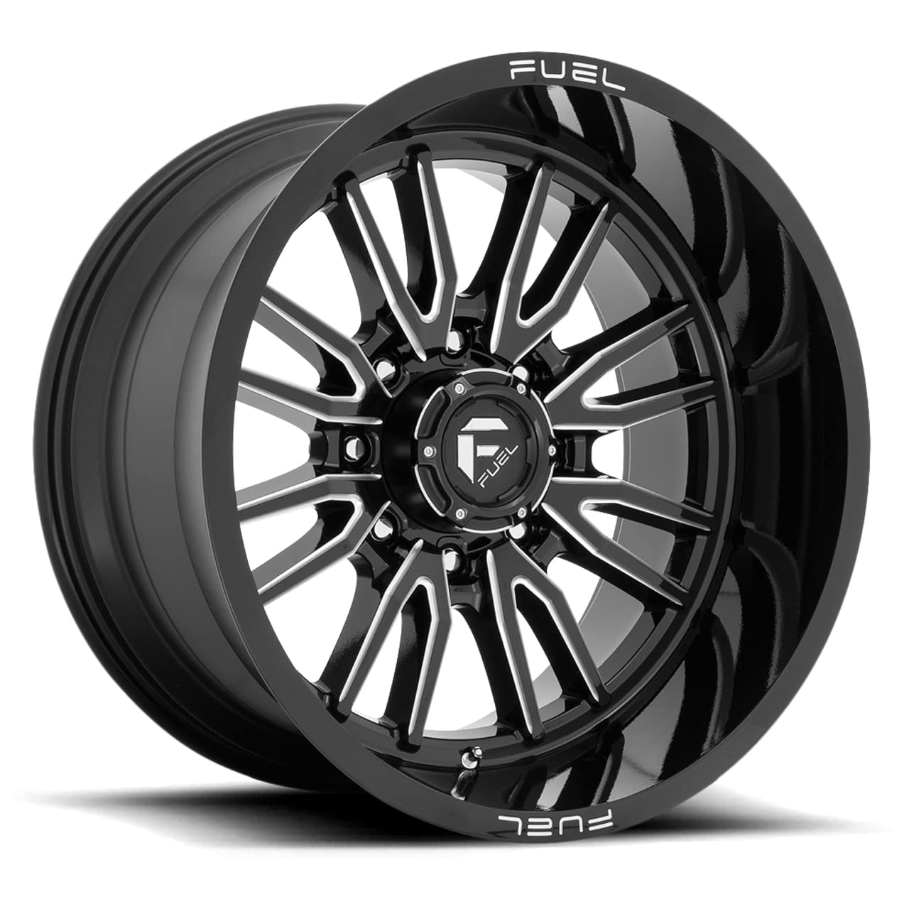 CLASH FUEL OFF-ROAD 20X10 8X6.5 4.79-18mm GLOSS BLACK MILLED - D76120008247