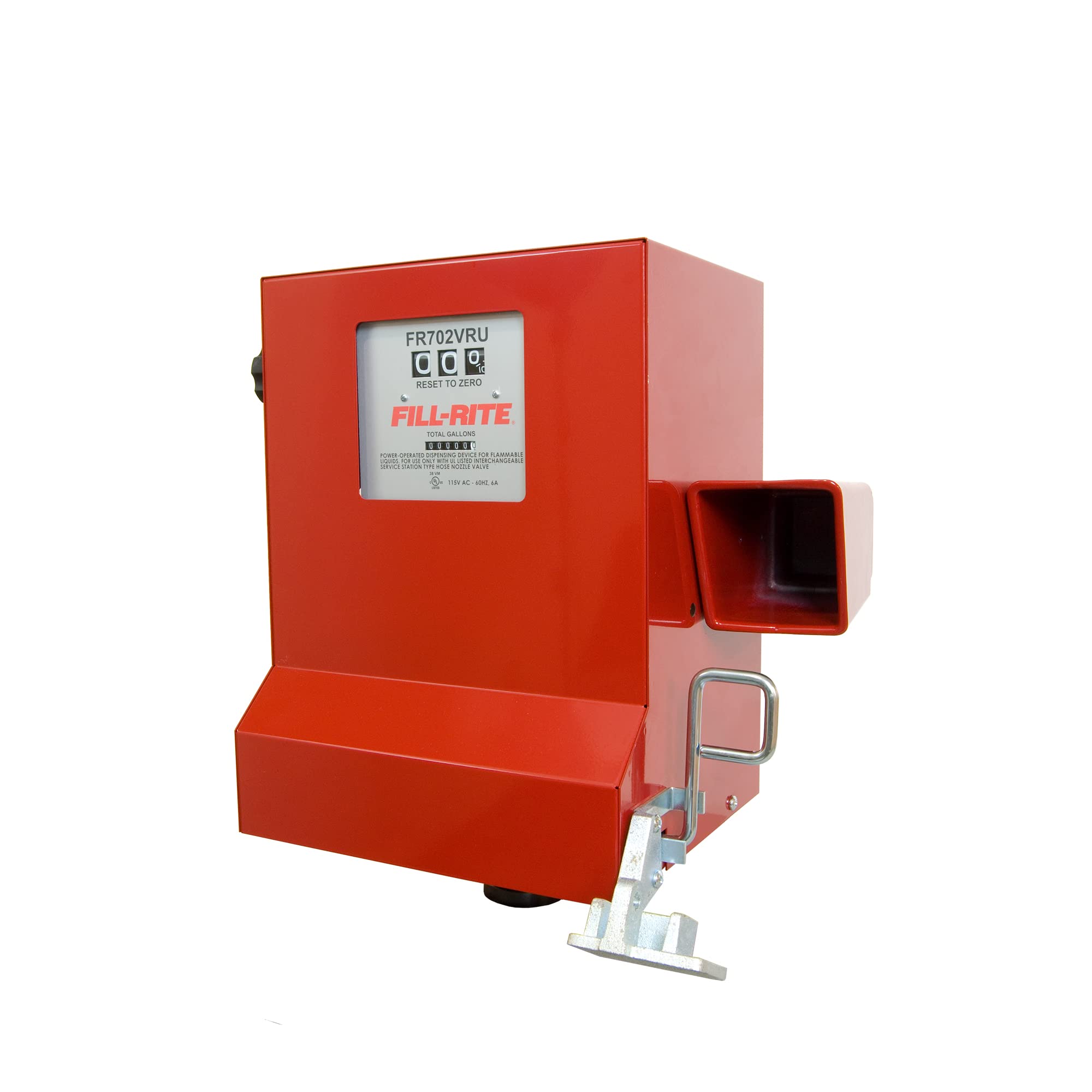 Fill-Rite 115V FR702VRU 20 GPM Fuel Transfer Pump Cabinet w/Mechanical Meter