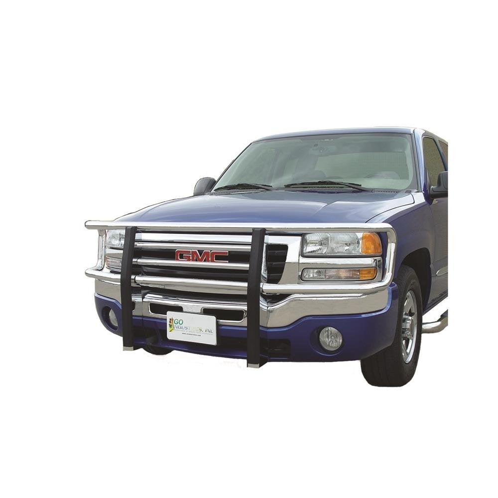 GMC P/U 03-04 Go Industries 77728 B/T Grille Guard Chrome