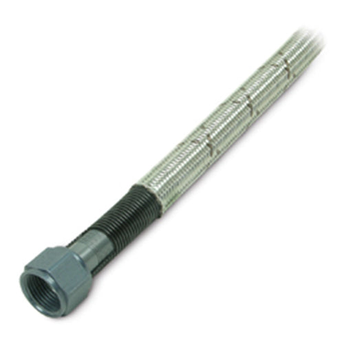 4' NOS Stainless Steel Braided Hose with -6AN Blue Fittings