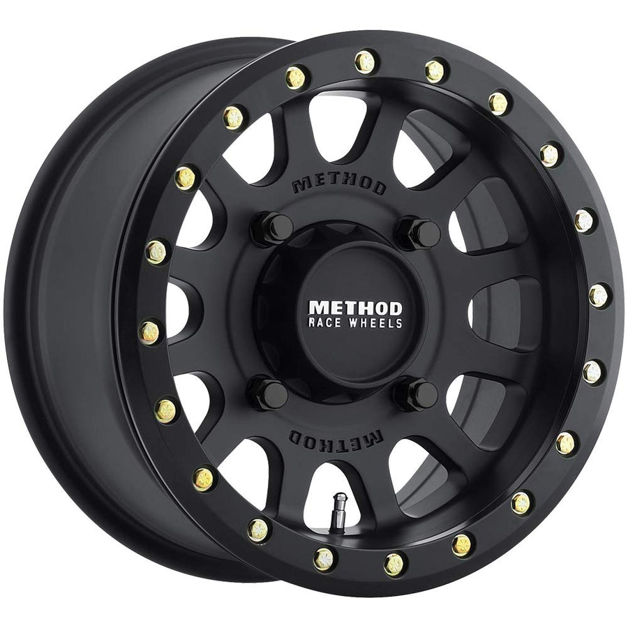 401 Method Race Wheels Beadlock Wheels Matte Black Wheels MR40156012551B