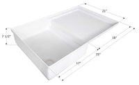 Combo Shower Pan ICON 12893 SP400 - Polar White