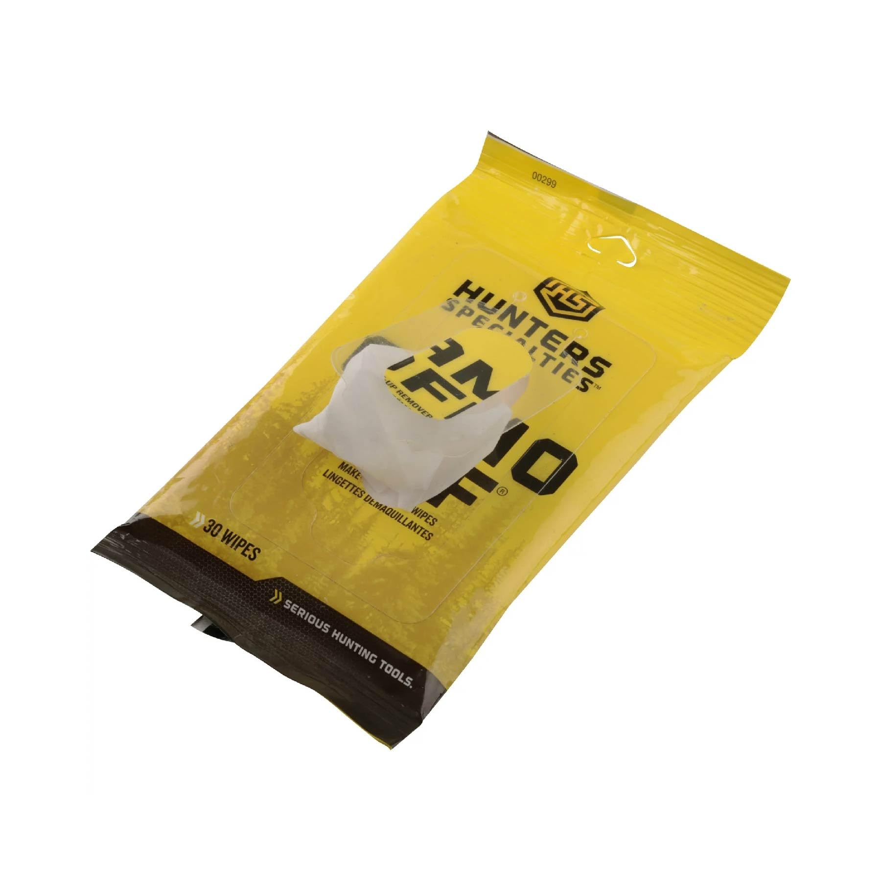 Camo Off Makeup Remover Wipes Hunters Specialties, 30 per Pack - Pocket Size Easy-to-Use Hunting Concealment Face Makeup Cleansing Wipes